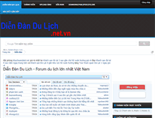 Tablet Screenshot of diendandulich.net.vn